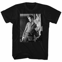 Thumbnail for JAMES DEAN-COOL LEAN-BLACK ADULT S/S TSHIRT