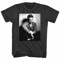 Thumbnail for JAMES DEAN-BROODY-BLACK HEATHER ADULT S/S TSHIRT