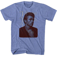 Thumbnail for JAMES DEAN-J DEAN-LIGHT BLUE HEATHER ADULT S/S TSHIRT