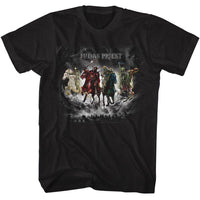Thumbnail for JUDAS PRIEST-JUDAS PRIEST FOUR HORSEMEN-BLACK ADULT S/S TSHIRT