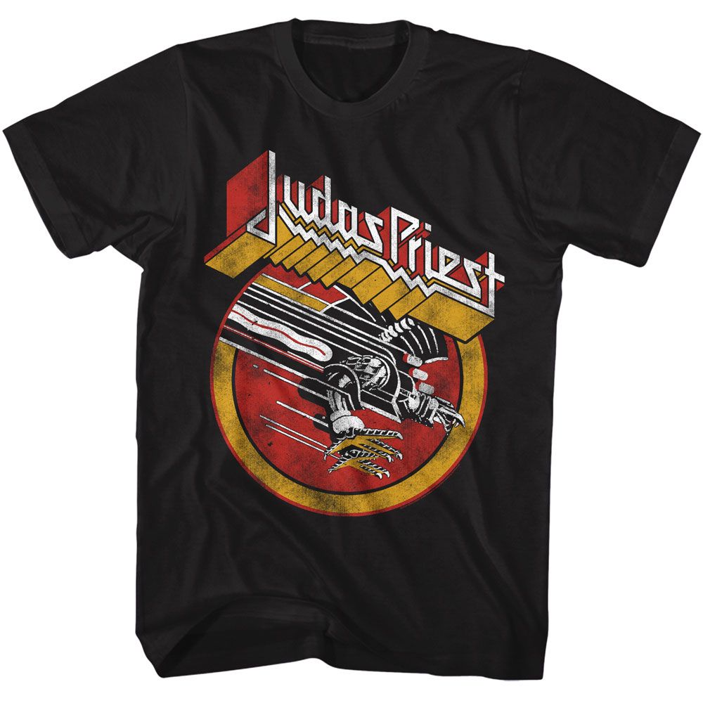 JUDAS PRIEST-JUDAS PRIEST SFV-BLACK ADULT S/S TSHIRT