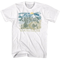 Thumbnail for JOHN DENVER-JOHN DENVER TAKE ME HOME-WHITE ADULT S/S TSHIRT