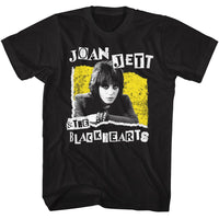 Thumbnail for JOAN JETT-JOAN JETT CUTOUT STYLE-BLACK ADULT S/S TSHIRT