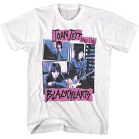 Thumbnail for JOAN JETT-JOAN JETT COLLAGE Y-WHITE ADULT S/S TSHIRT