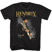 Thumbnail for JIMI HENDRIX-HENDIRX-BLACK ADULT S/S TSHIRT