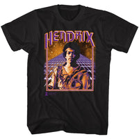 Thumbnail for JIMI HENDRIX-SPACEMAN JIMI-BLACK ADULT S/S TSHIRT