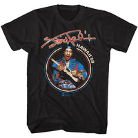 Thumbnail for JIMI HENDRIX-HAWAII 69-BLACK ADULT S/S TSHIRT