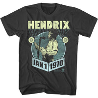 Thumbnail for JIMI HENDRIX-JANUARY 1970-SMOKE ADULT S/S TSHIRT
