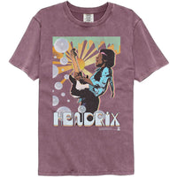 Thumbnail for JIMI HENDRIX-JIMI HENDRIX BUBBLES-BERRY ADULT S/S COMFORT COLOR TSHIRT