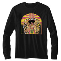 Thumbnail for JIMI HENDRIX-JIMI HENDRIX AXIS COVER-BLACK ADULT L/S TSHIRT
