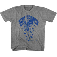 Thumbnail for JIMI HENDRIX-JIMI HENDRIX NAME AND STARS-GRAPHITE HEATHER TODDLER S/S TSHIRT