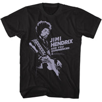 Thumbnail for JIMI HENDRIX-JIMI HENDRIX GUITAR SHADOW-BLACK ADULT S/S TSHIRT