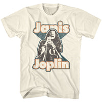 Thumbnail for JANIS JOPLIN-JANIS-NATURAL ADULT S/S TSHIRT