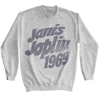 Thumbnail for JANIS JOPLIN-JANIS JOPLIN 1969-SPORT GRAY ADULT L/S SWEATSHIRT