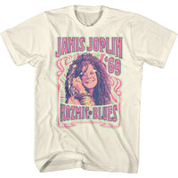 Thumbnail for JANIS JOPLIN-KOZMIC BLUES-NATURAL ADULT S/S TSHIRT
