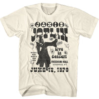 Thumbnail for JANIS JOPLIN-JANIS JOPLIN WILDER AND MORE MAGICAL-NATURAL ADULT S/S TSHIRT