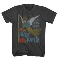 Thumbnail for JANIS JOPLIN-JANIS JOPLIN NOVEAU ANGEL-SMOKE ADULT S/S TSHIRT
