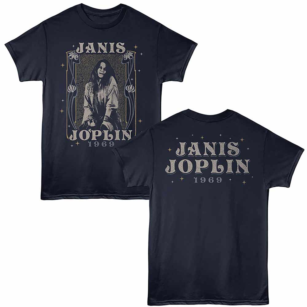 Janis Joplin - Janis Joplin Nouveau Frame 1969 T-Shirt