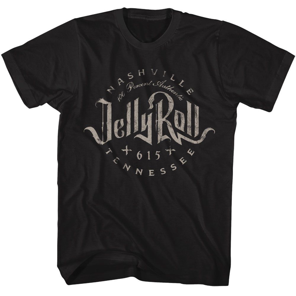 JELLY ROLL-JELLY ROLL JR NASH TENN-BLACK ADULT S/S TSHIRT