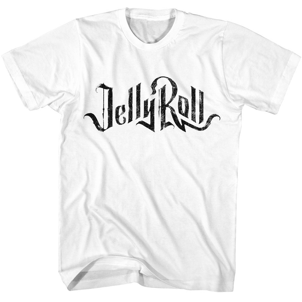 JELLY ROLL-JELLY ROLL BW LOGO-WHITE ADULT S/S TSHIRT