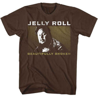 Thumbnail for JELLY ROLL-JELLY ROLL BEAUTIFULLY BROKEN-DARK CHOCOLATE ADULT S/S TSHIRT