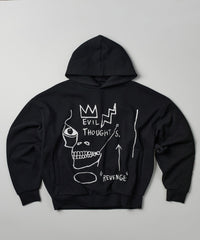 Thumbnail for Basquiat Evil Thoughts Hoodie