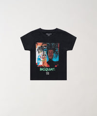 Thumbnail for Basquiat Warhol Kid's Graphic Short Sleeve T-Shirt