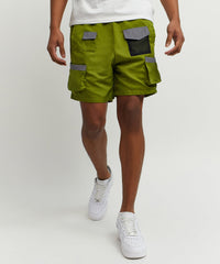 Thumbnail for Multi Pocket Nylon Cargo Short