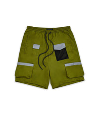 Thumbnail for Multi Pocket Nylon Cargo Short