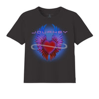 Thumbnail for JOURNEY HEART VINTAGE BLACK BABY TEE