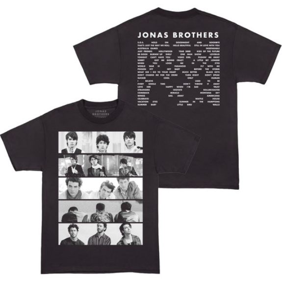 Jonas Brothers Photos Tee
