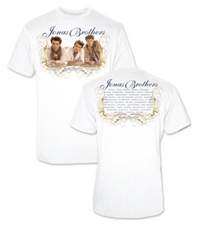 Thumbnail for Jonas Brothers F&B White Tee