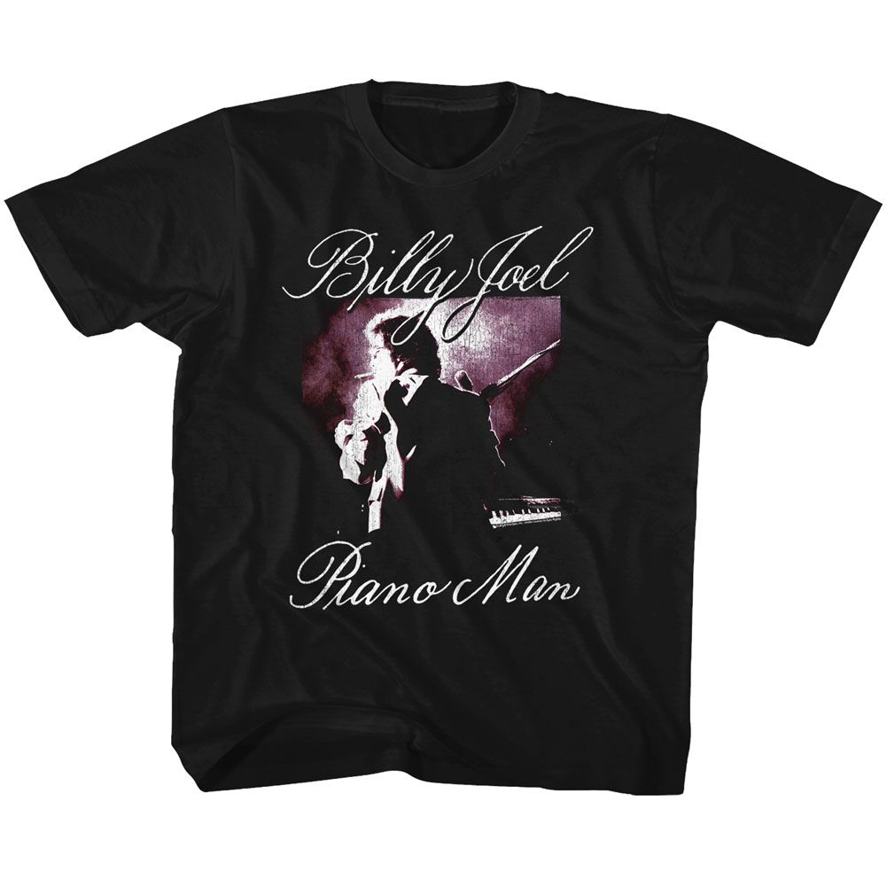 BILLY JOEL-PIANO MAN-BLACK TODDLER S/S TSHIRT