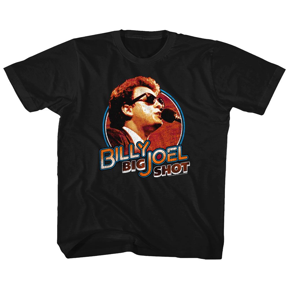 BILLY JOEL-BIG SHOT-BLACK TODDLER S/S TSHIRT
