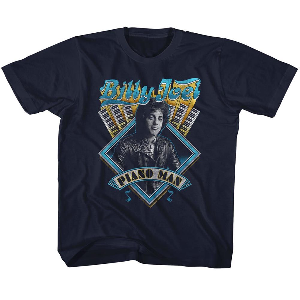 BILLY JOEL-BILLY JOEL-NAVY TODDLER S/S TSHIRT