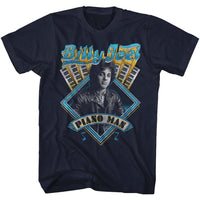 Thumbnail for BILLY JOEL-BILLY JOEL-NAVY ADULT S/S TSHIRT