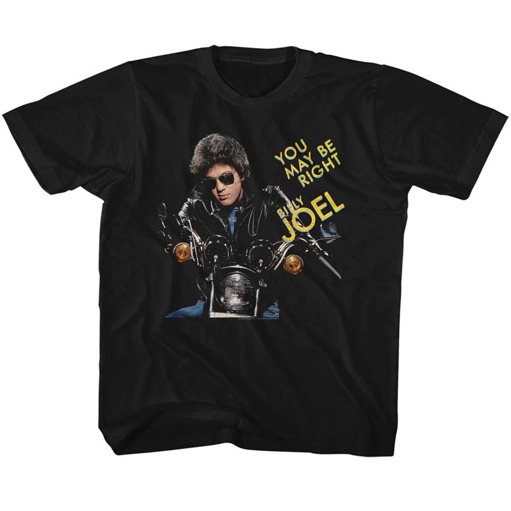 BILLY JOEL-YOU MAY BE RIGHT-BLACK TODDLER S/S TSHIRT