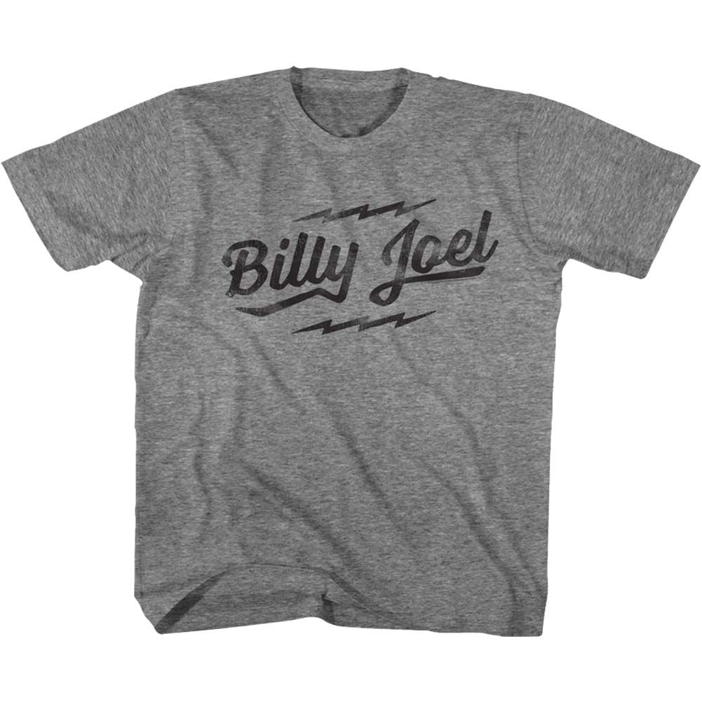 BILLY JOEL-LOGO-GRAPHITE HEATHER TODDLER S/S TSHIRT