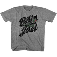 Thumbnail for BILLY JOEL-ONLY THE GOOD-GRAPHITE HEATHER YOUTH S/S TSHIRT