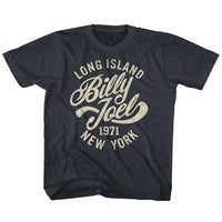 Thumbnail for BILLY JOEL-LONG ISLAND-VINTAGE NAVY YOUTH S/S TSHIRT