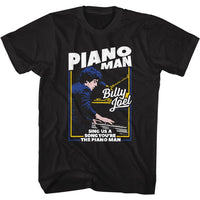 Thumbnail for BILLY JOEL-THE PIANO MAN-BLACK ADULT S/S TSHIRT