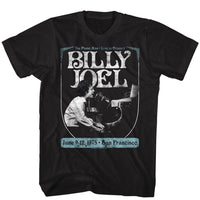Thumbnail for BILLY JOEL-BILLY JOEL POSTER-BLACK ADULT S/S TSHIRT