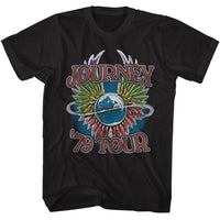 Thumbnail for JOURNEY-JOURNEY 79 TOUR-BLACK ADULT S/S TSHIRT
