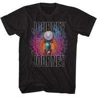 Thumbnail for JOURNEY-JOURNEY GRADIANT SCARAB-BLACK ADULT S/S TSHIRT