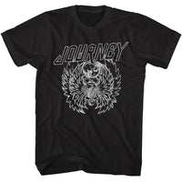 Thumbnail for JOURNEY-JOURNEY SCARAB LINES-BLACK ADULT S/S TSHIRT
