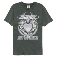 Thumbnail for JOURNEY-JOURNEY DONT STOP BELIEVIN HEART-PEPPER COMFORT COLOR ADULT S/S TSHIRT
