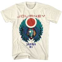 Thumbnail for JOURNEY-JOURNEY 81-NATURAL ADULT S/S TSHIRT