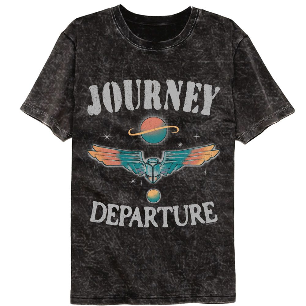 JOURNEY-JOURNEY DEPARTURE-MINERAL WASH BLACK ADULT S/S TSHIRT
