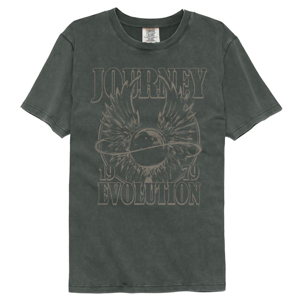 JOURNEY-JOURNEY EVOLUTION 1979-PEPPER COMFORT COLOR ADULT S/S TSHIRT
