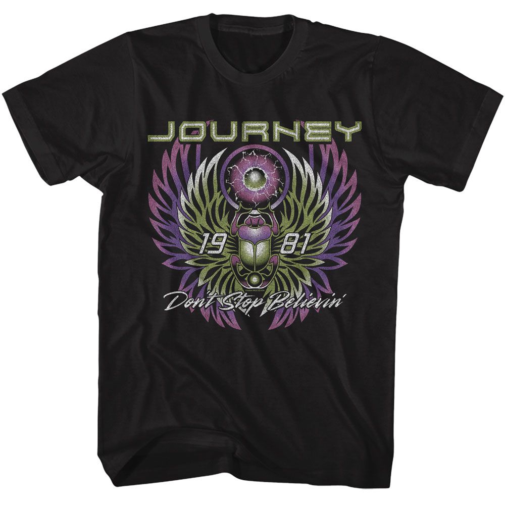 JOURNEY-JOURNEY DSB-BLACK ADULT S/S TSHIRT